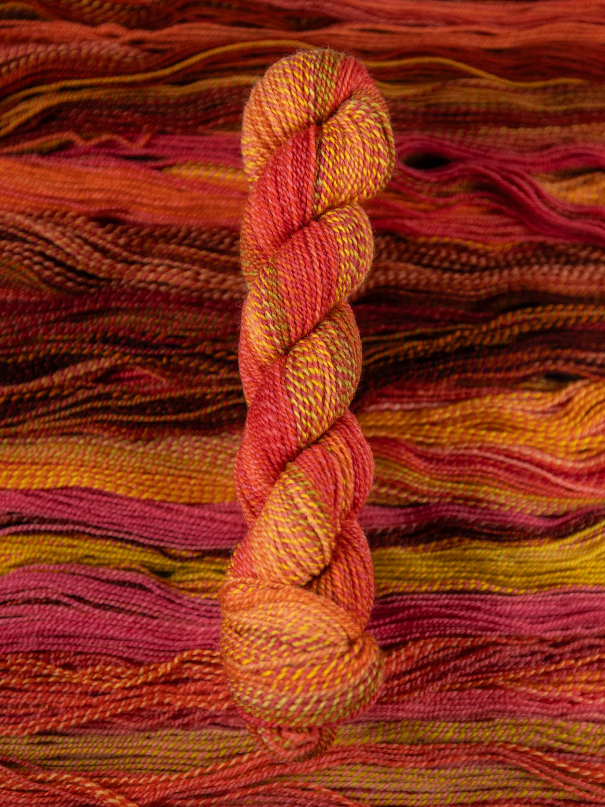 Junction fiber mill, variegated yarn, yarn, knitting, crochet, sport weight