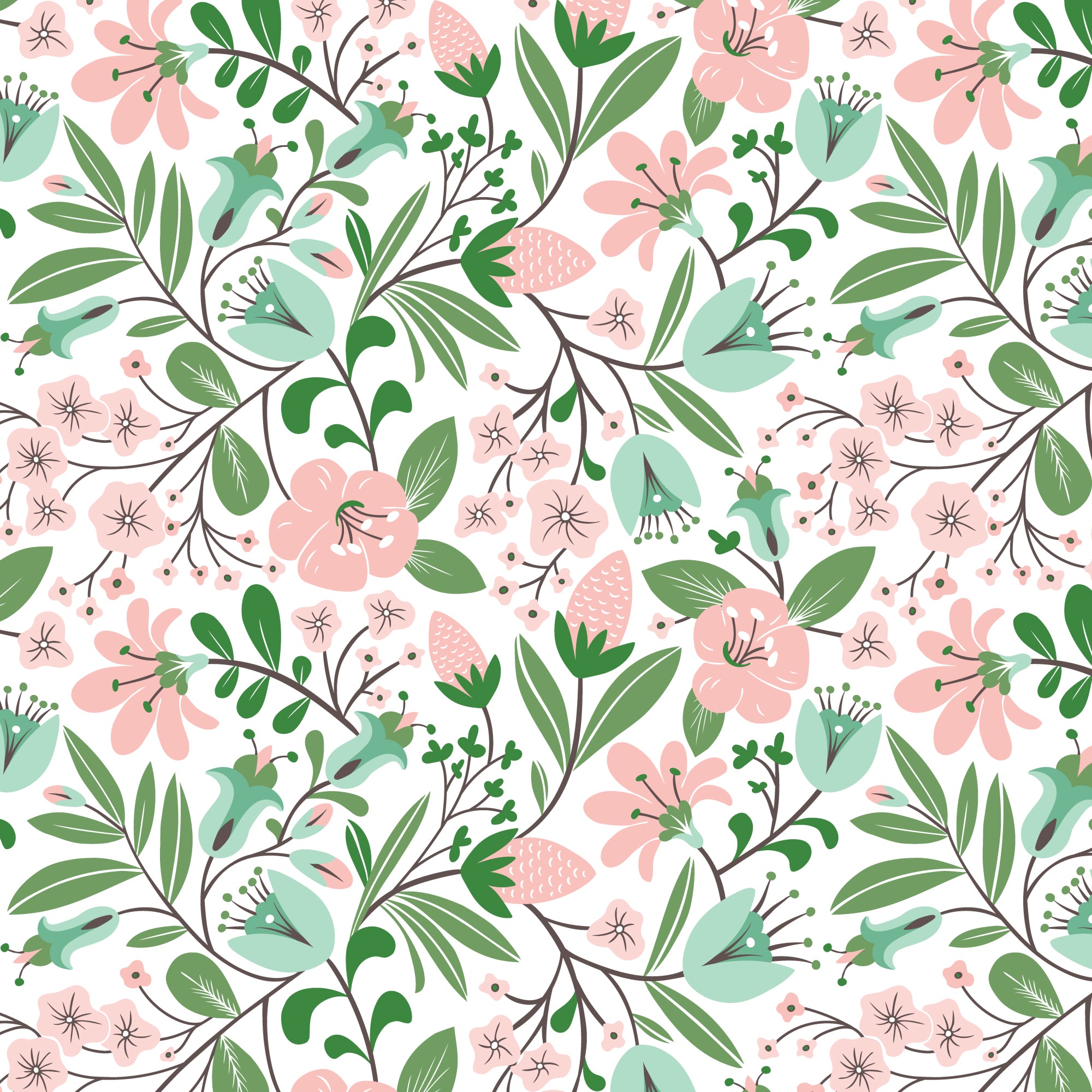 Enchanted Garden White