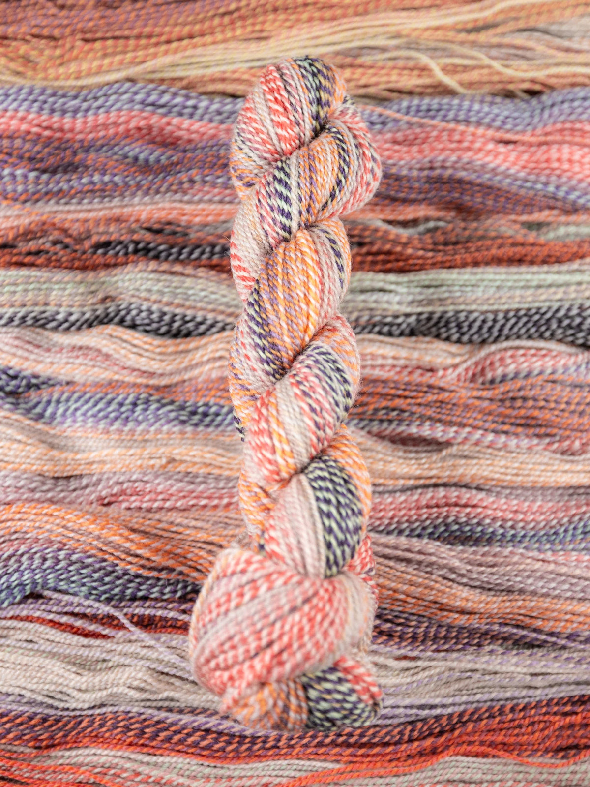 Junction fiber mill, variegated yarn, yarn, knitting, crochet, sport weight