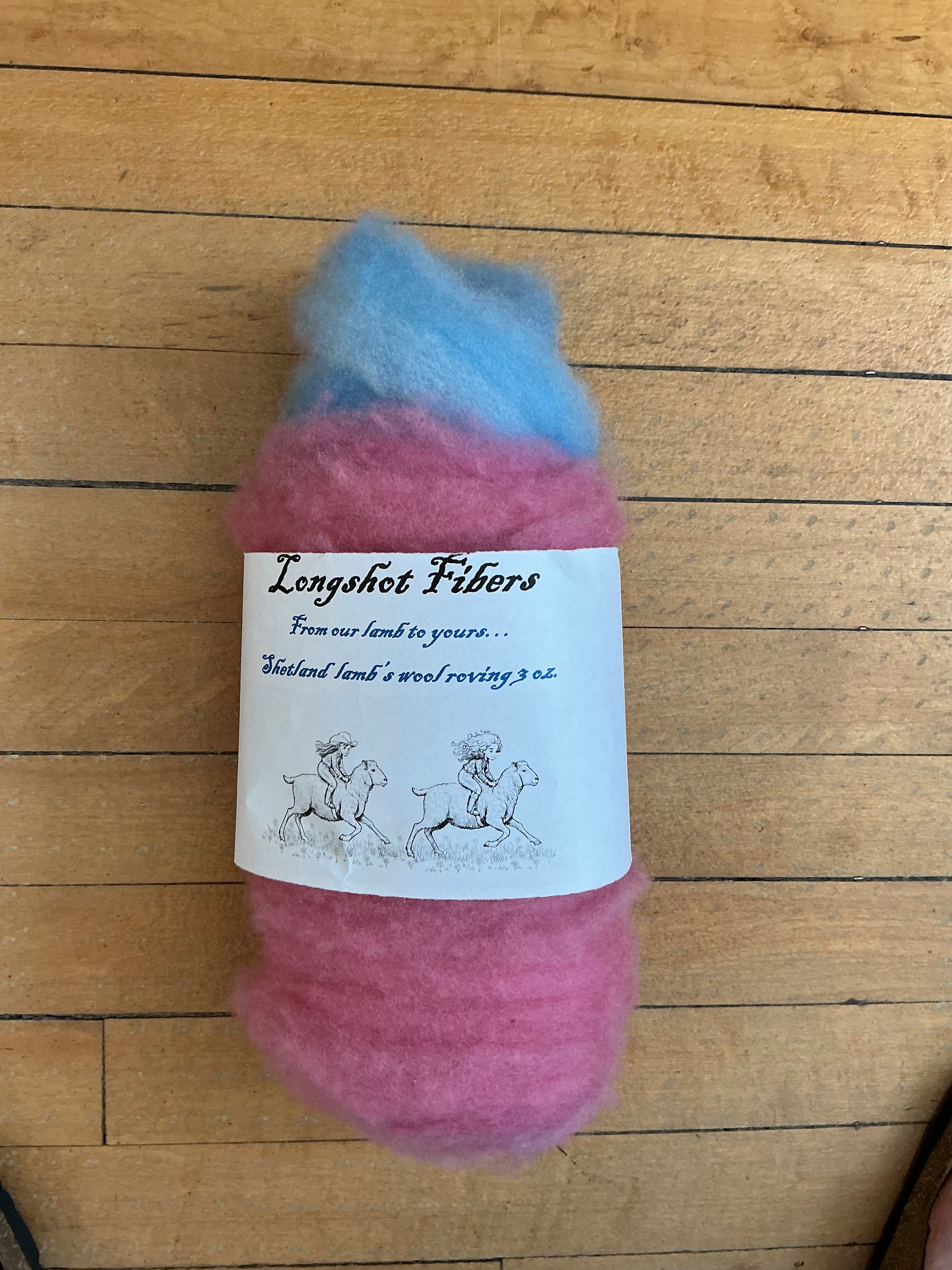 Shetland wool for needle felting or spinning