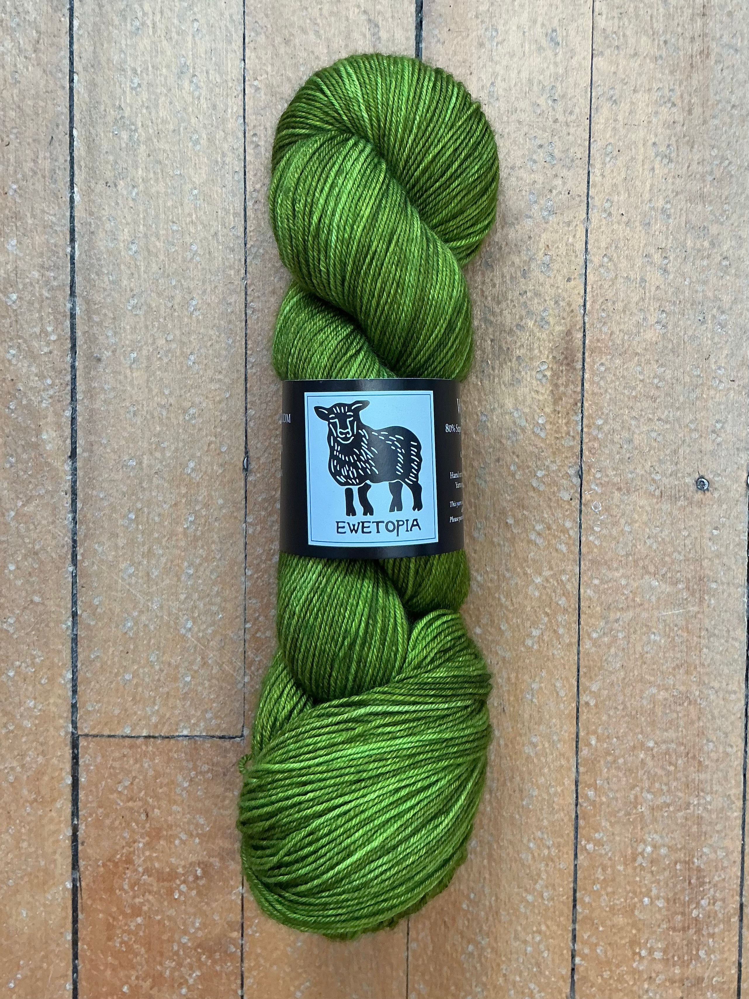 Sock yarn, American grown wool, knitting, crochet