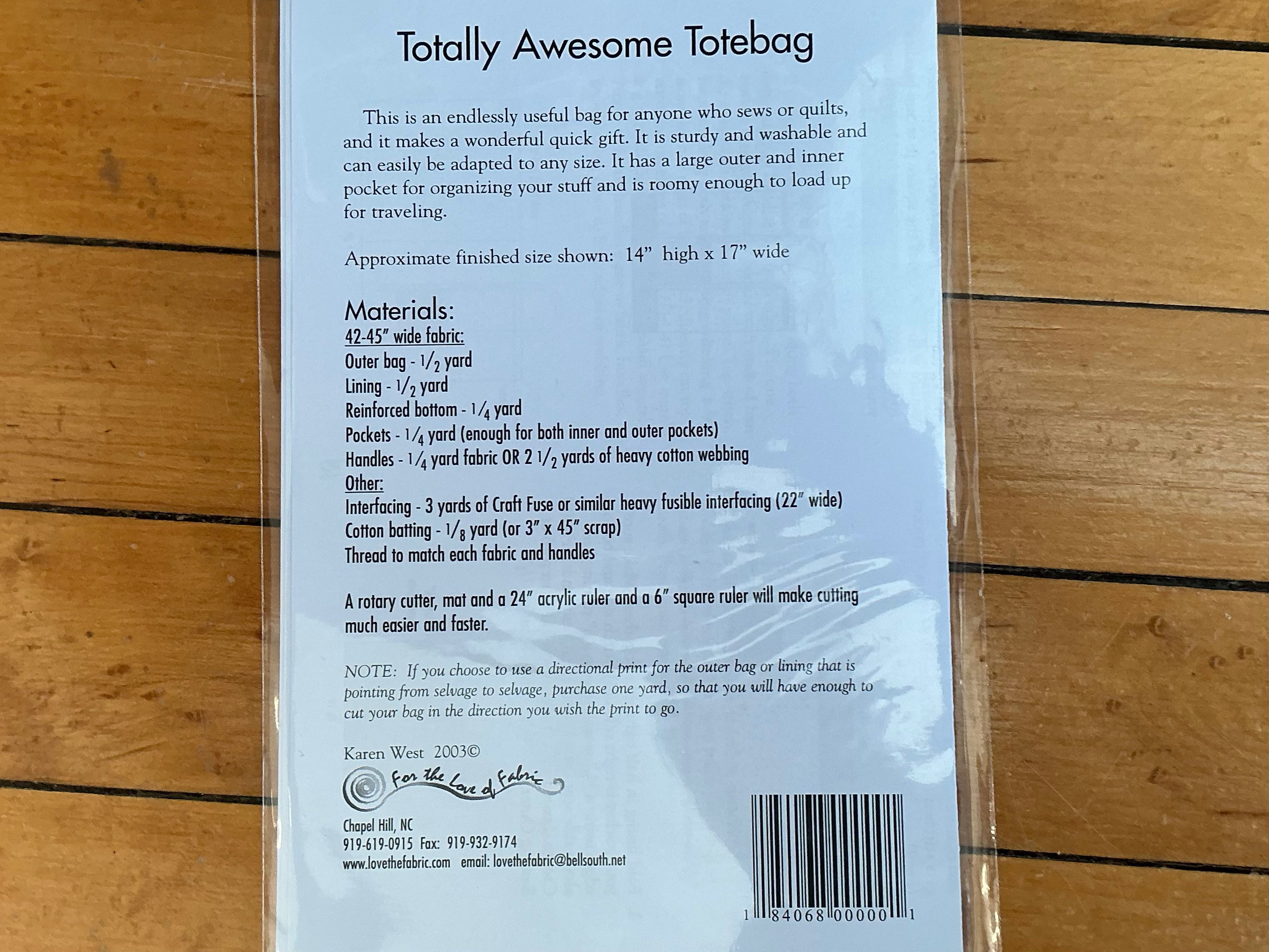 Totally Awesome Tote Bag