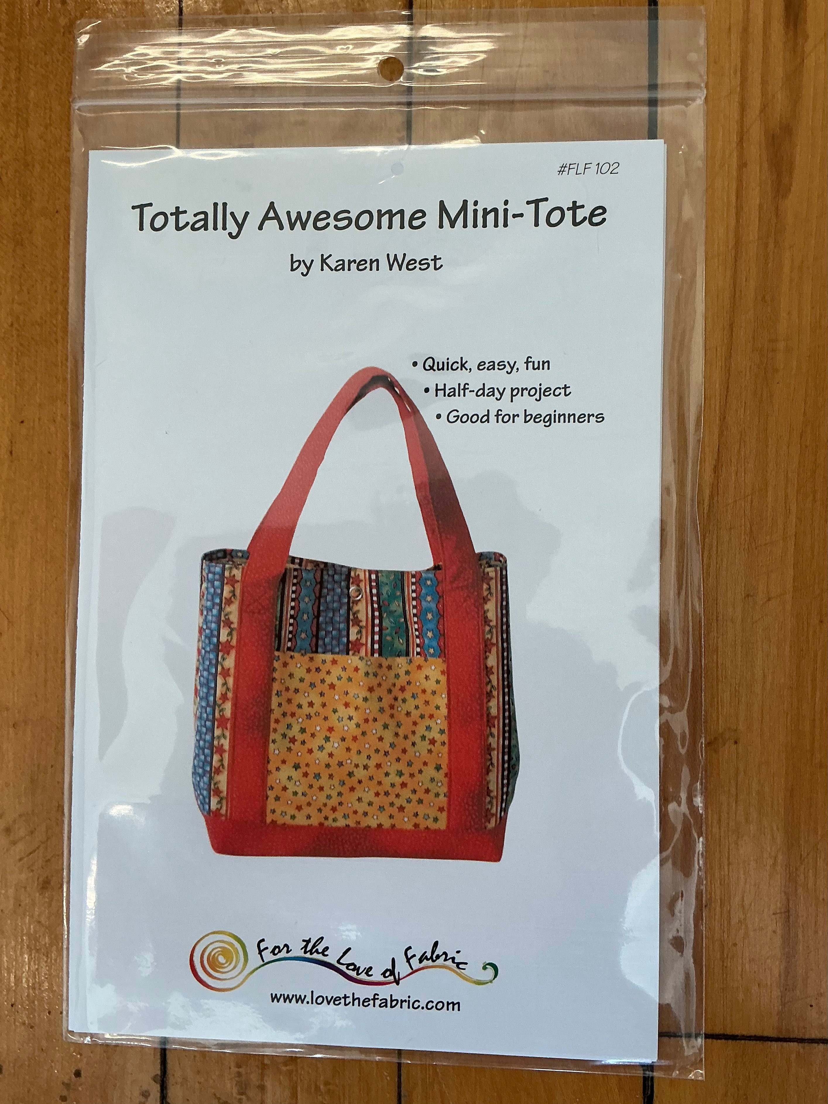 tote bag sewing pattern