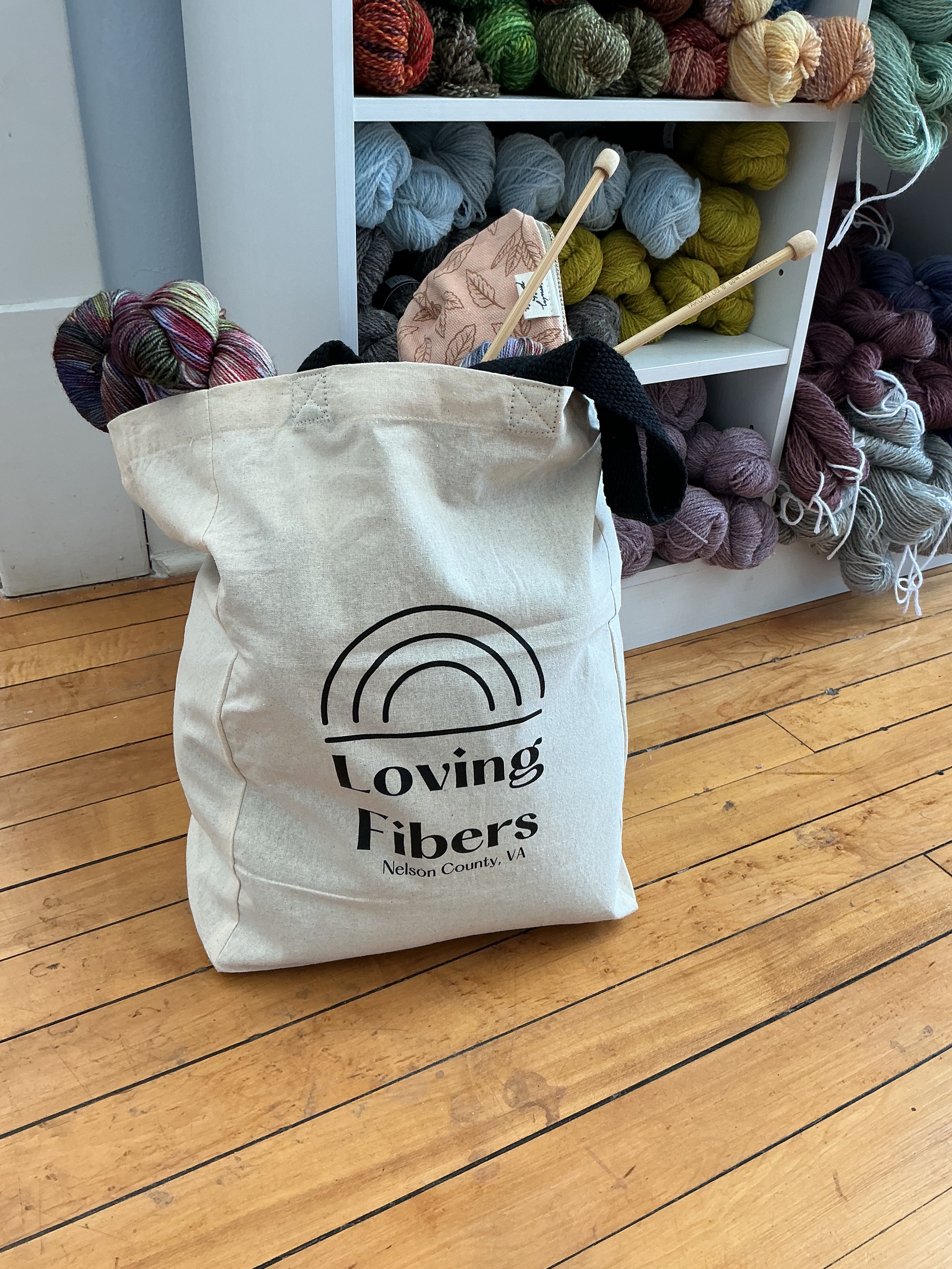 Loving Fibers tote