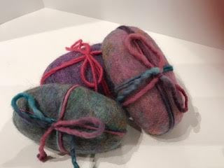 Soap felting, June 27 2026