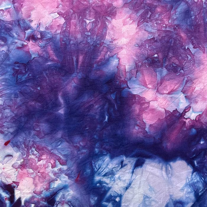 Ice dyeing workshop, July 10, 2026