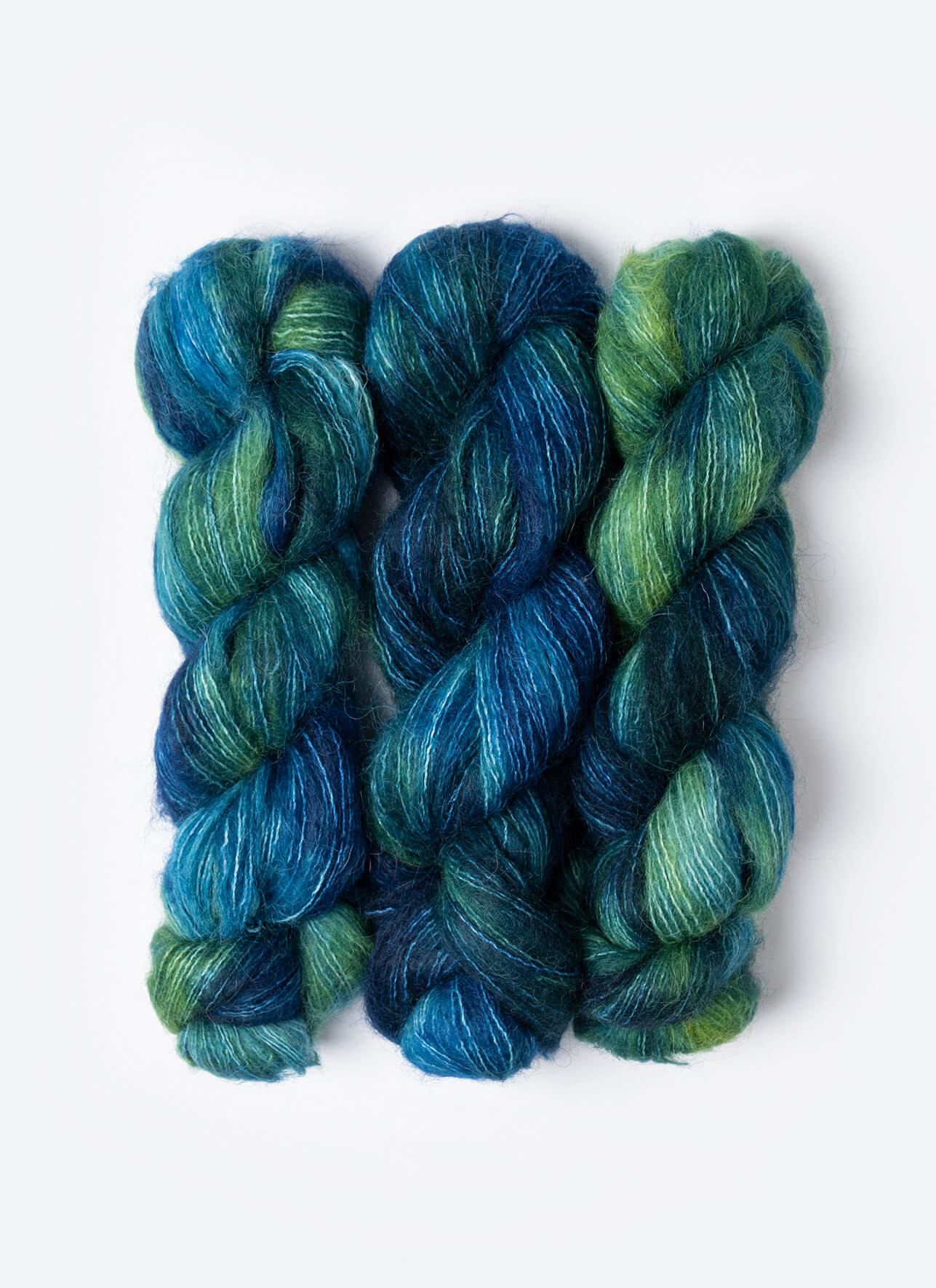 hand painted alpaca yarn