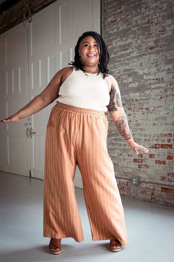 Chanterelle pants sewing pattern by Sew Liberated