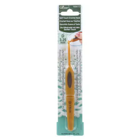 crochet hook, yarn
