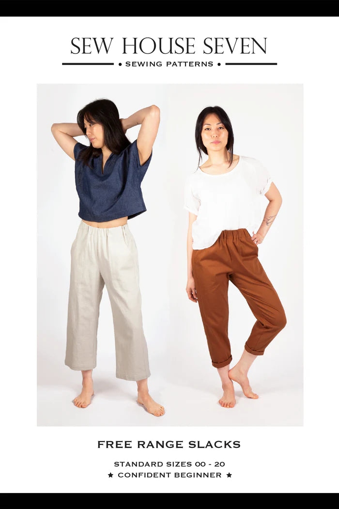 Free Range Slacks Paper Pattern