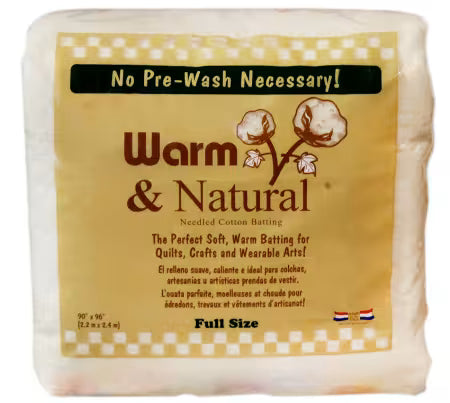 Warm and Natural Quilt Batting