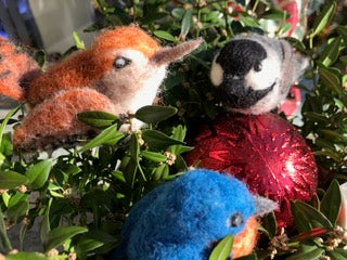 Needle Felting Christmas Ornament November 14, 2026