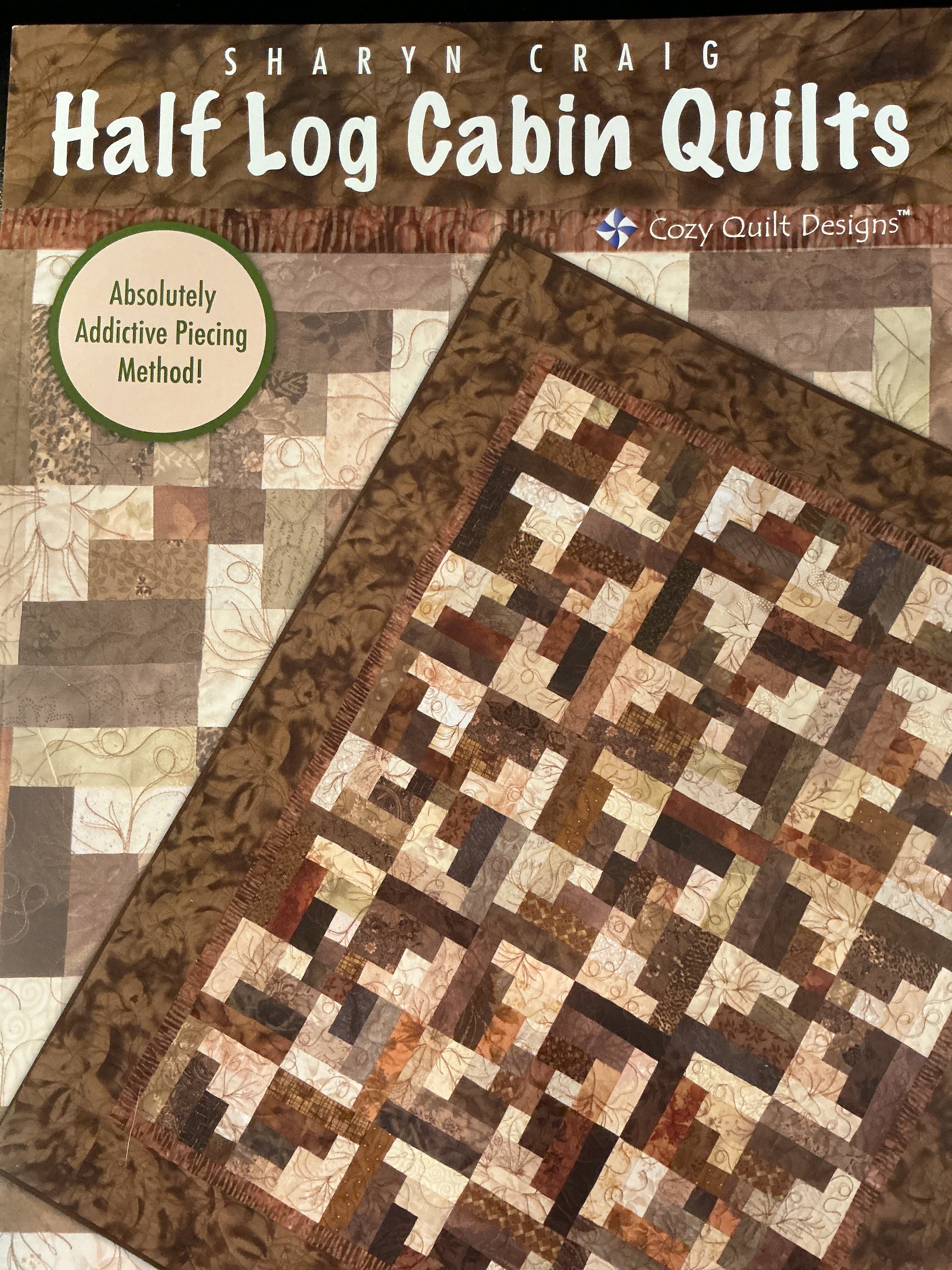 Half Log Cabin Quilts