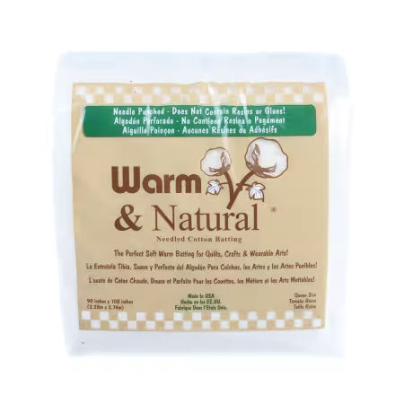 Warm and Natural Quilt Batting